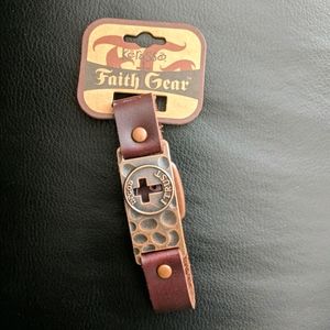 Leather spiritual bracelet
